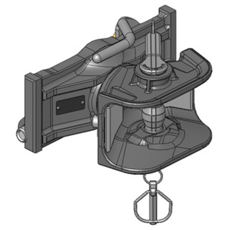 Traktorentechnik Anhängetechnik Scharmüller Zugmaul Standard mit Adapterplatte #05.2955.06-A02 Traktorentechnik Scharmüller Zugmaul Standard mit Adapterplatte 05.2955.06-A02