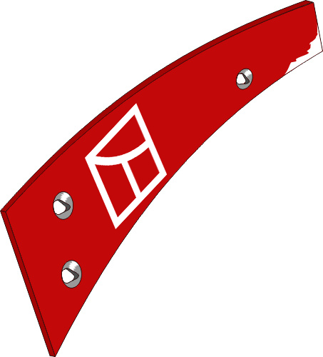 38.0142 Pflugteil Streichblech-Streifen - links (PR3.002.04) 38.0142 Pflugteil Streichblech-Streifen - links (PR3.002.04) passend für Vogel und Noot