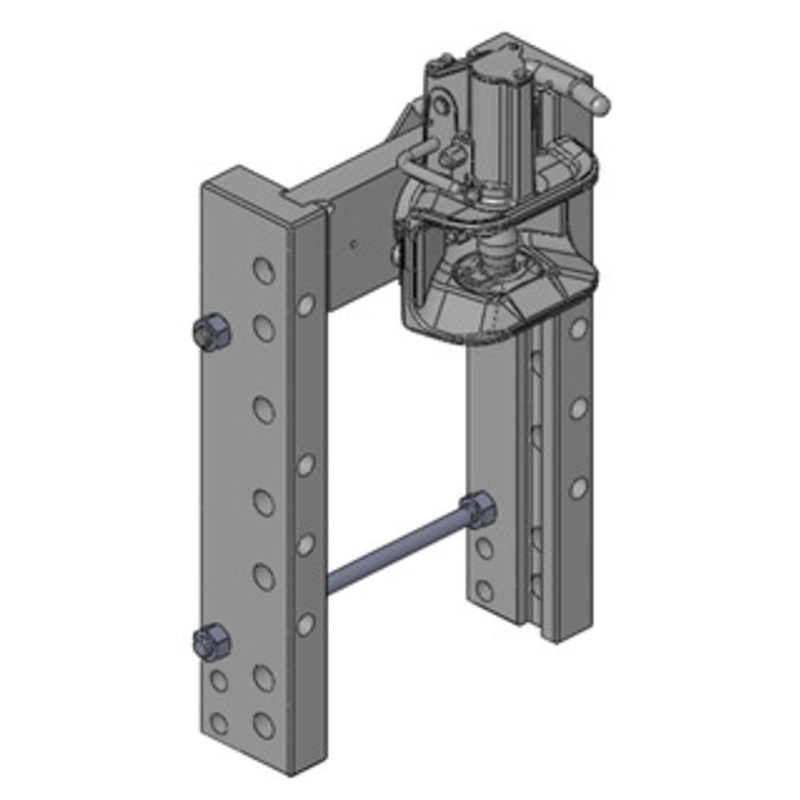 Scharmüller Anhängebock Standard #00.158.03.1-SET-A02