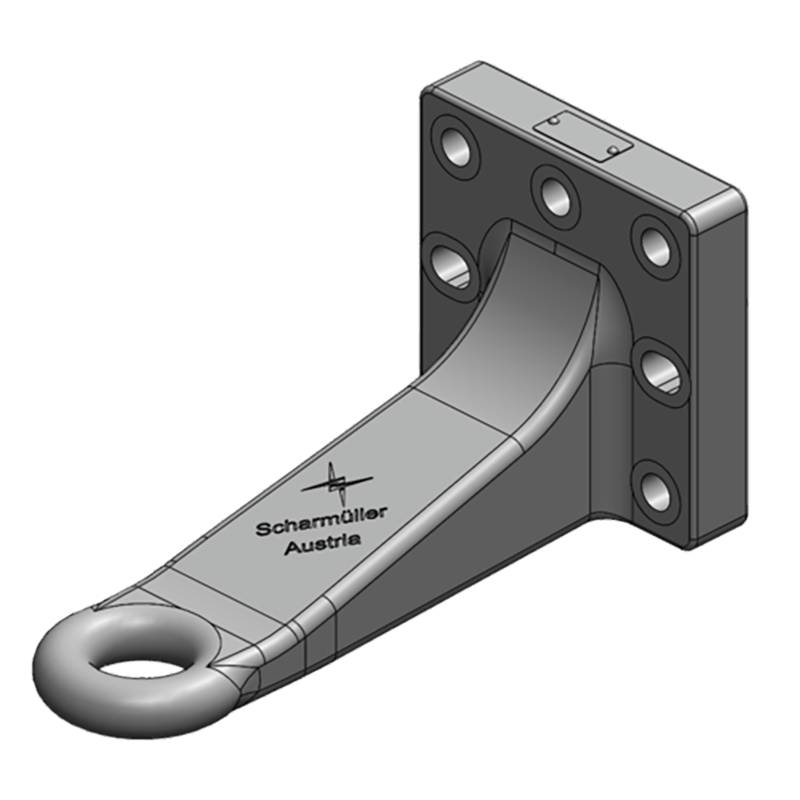 Scharmüller Zugöse Flansch #00.654.46.0-A02 Anhängetechnik Scharmüller Zugöse Flansch #00.654.46.0-A02
