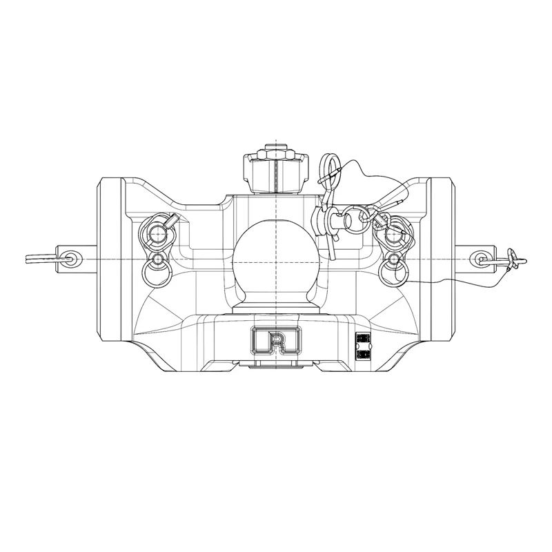 Kugeleinsatz K80 Rockinger 390mm 4000 kg Kugeleinsatz K80 Rockinger 390mm 4000 kg