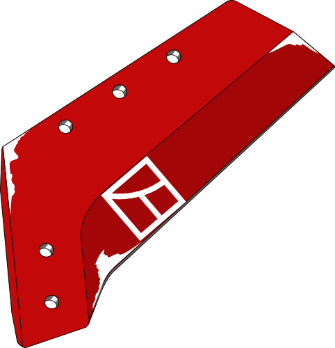 38.0090 Pflugteil Wechselspitzenschar - 14'' - links (LK2.001.04A) passend für Vogel und Noot