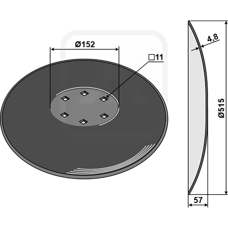 Landwirtschaft Bodenbearbeitung Scheibeneggen Scheibe glatt Kuhn|Niaux Landwirtschaft Bodenbearbeitung Scheibeneggen Scheibe glatt Kuhn|Niaux