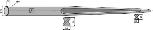 Frontladerzinken 1150mm