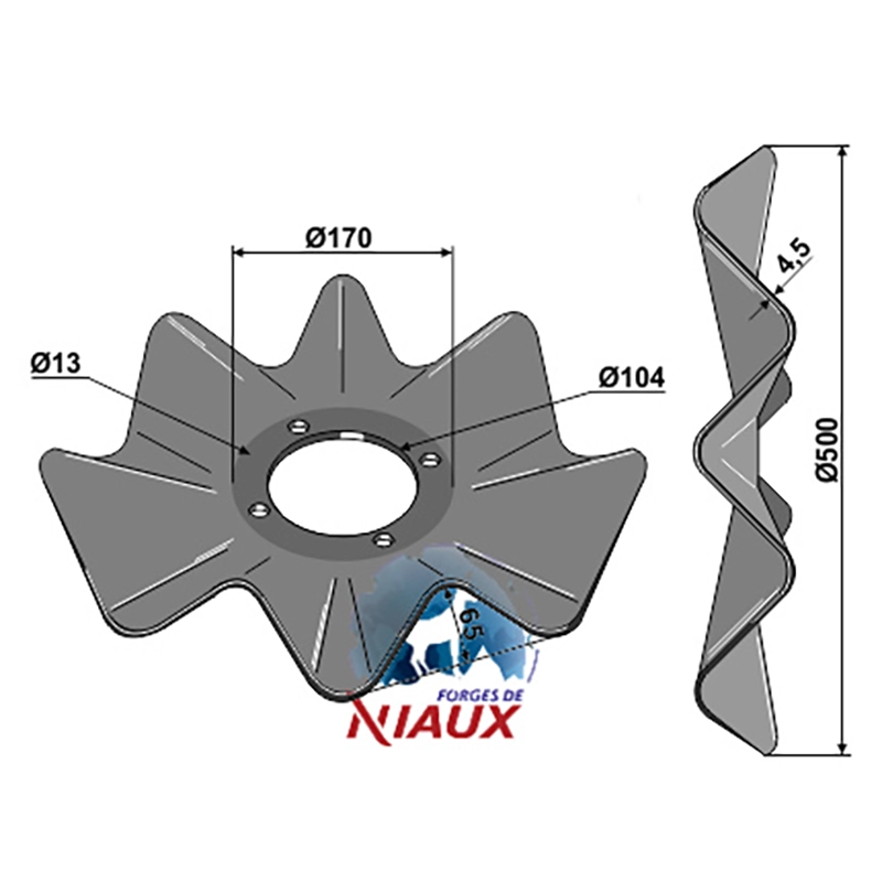 Landwirtschaft Bodenbearbeitung Scheibeneggen Scheibe gewellt Salford Landwirtschaft Bodenbearbeitung Scheibeneggen Scheibe gewellt Salford