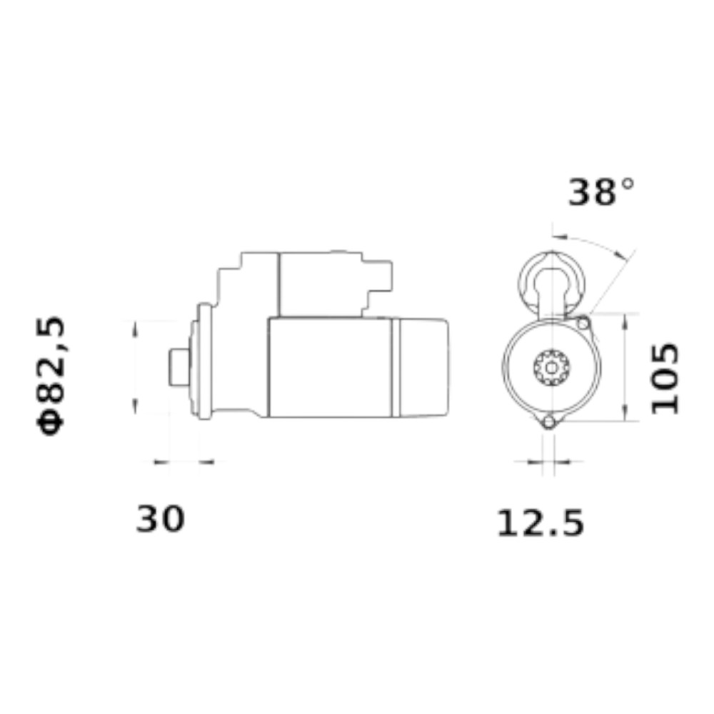 MAHLE Anlasser, Starter MAHLE Anlasser, Starter