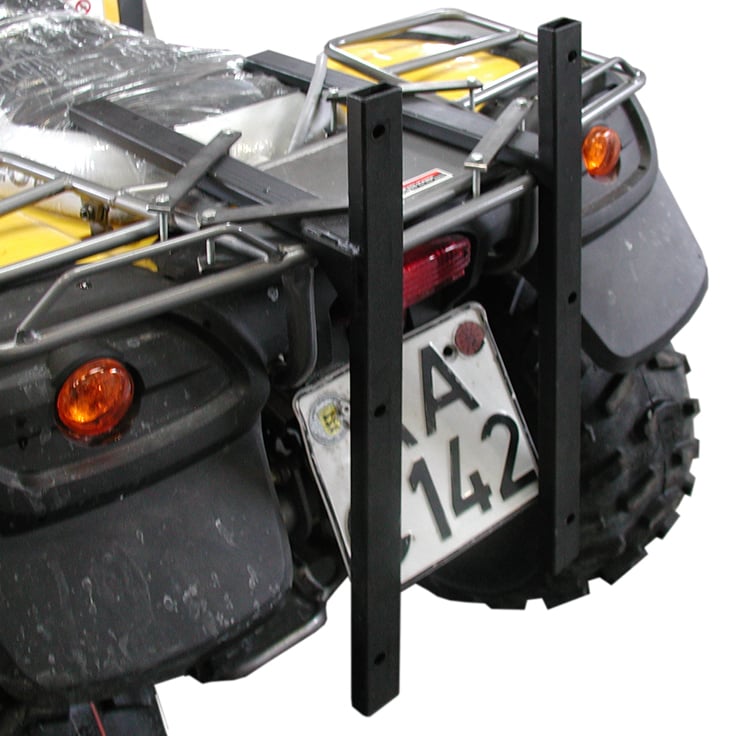 LEHNER 72107 Halter für ATV / Quad für Polaro MiniVario ÖlTiger TendoMat LEHNER-Streuerhalterung 72107 für Quads und ATV für Polaro-Streuer und MiniVario