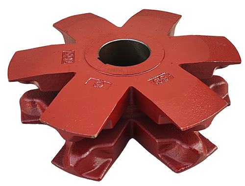 Nußkettenrad für Kratzboden