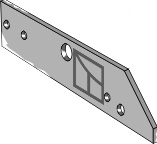 36.0011 Pflugteil Anlage - links (94605 - 41659460509) 36.0011 Pflugteil Anlage - links (94605 - 41659460509) passend für Överum