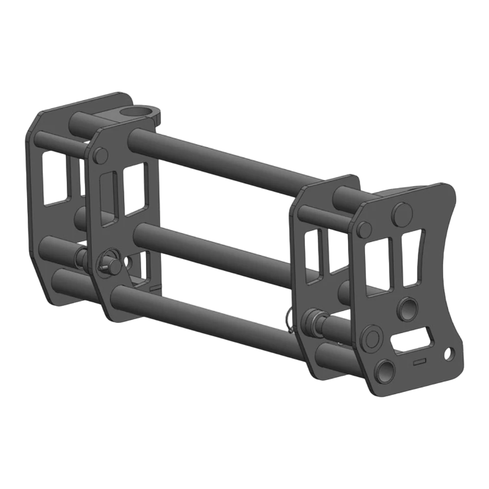 Adapterrahmen John Deere, Matbro auf Schäffer 4350-9380 – Adapteransicht 1