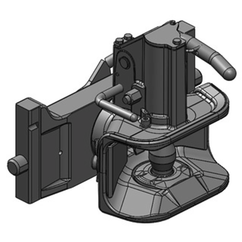 Traktorentechnik Anhängetechnik Scharmüller Zugmaul Standard mit Adapterplatte #07.3303.121-A02 Traktorentechnik Anhängetechnik Scharmüller Zugmaul Standard mit Adapterplatte #07.3303.121-A02