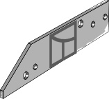 36.0005 Pflugteil Anlage - rechts (85202 (3940700)) 36.0005 Pflugteil Anlage - rechts (85202 (3940700)) passend für Massey Ferguson