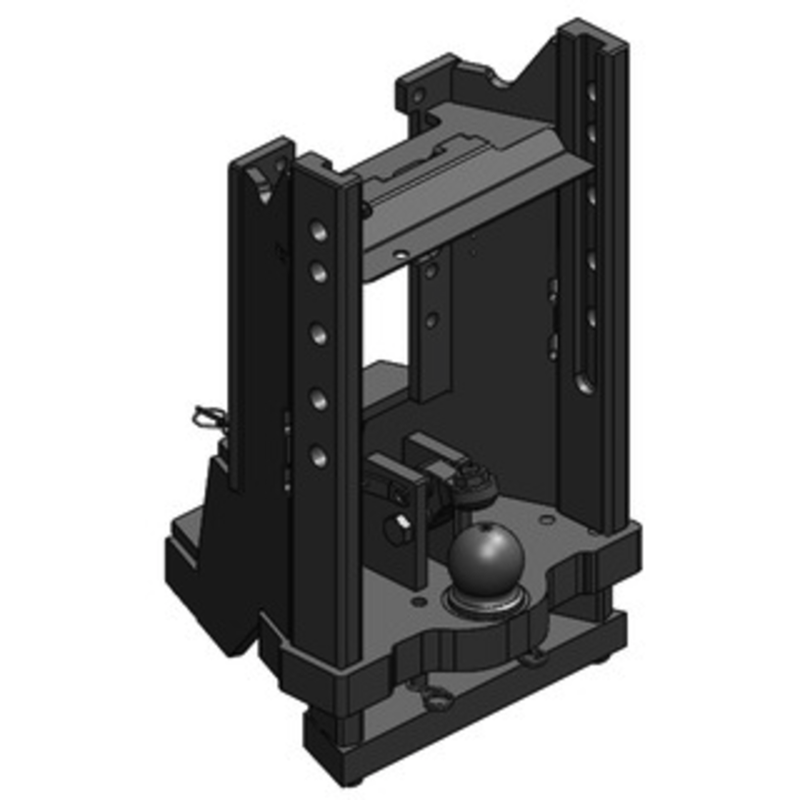 Scharmüller Anhängebock vorbereitet Zugpendel #00.144.81.2-A11 Scharmüller Anhängebock vorbereitet Zugpendel #00.144.81.2-A11