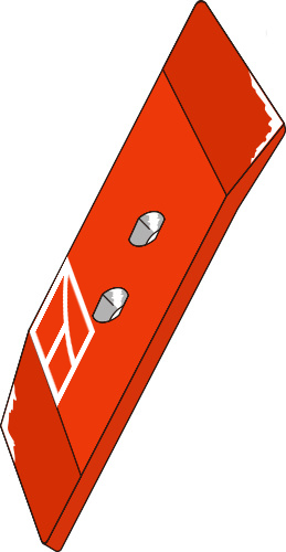 43.0000 Pflugteil Wechselspitze - rechts (024104) passend für Niemeyer