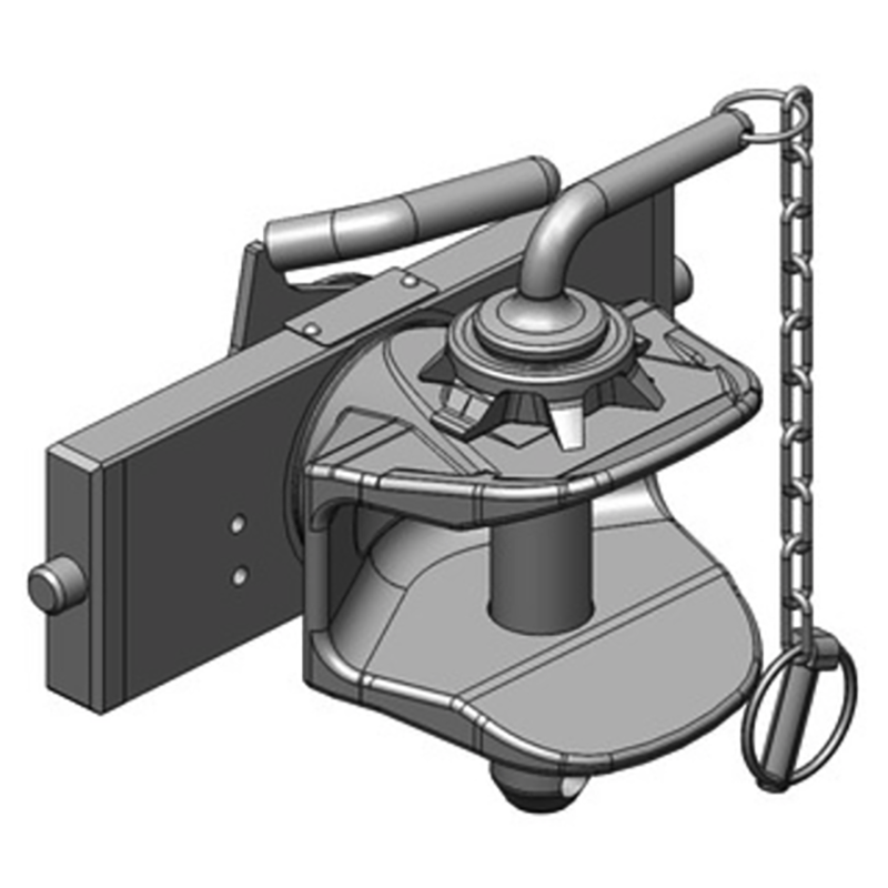 Traktorentechnik Anhängetechnik Scharmüller Zugmaul Standard mit Adapterplatte #05.2559.060-A02 Traktorentechnik Anhängetechnik Scharmüller Zugmaul Standard mit Adapterplatte #05.2559.060-A02