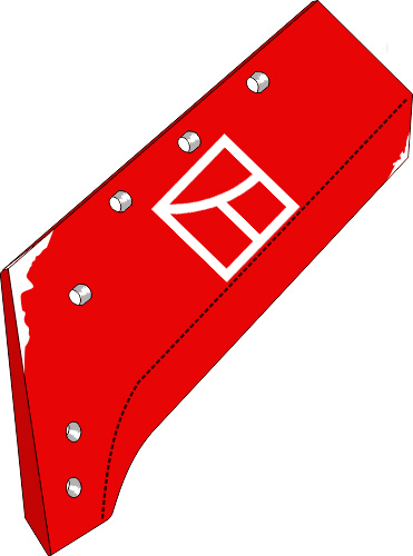 33.0087 Pflugteil Wechselspitzenschar - 16'' - links (KK063018) 33.0087 Pflugteil Wechselspitzenschar - 16'' - links (KK063018) passend für Kverneland