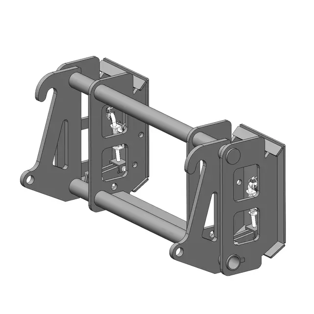 Schnellwechselrahmen FAUCHEUX STD auf MINI BOBCAT Agri-Power Schnellwechselrahmen von FAUCHEUX STD auf MINI BOBCAT 415809