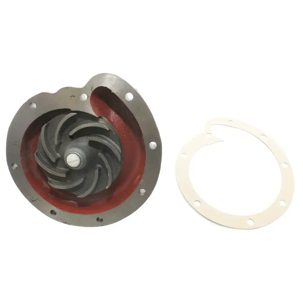 Wasserpumpe passend für Case IH 946 1046 1246 1255 1455 3132676R94 3132676R93 D358 Rückseite
