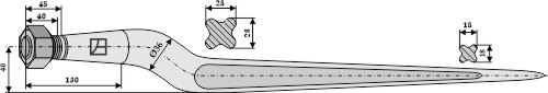 Silozinken 880mm