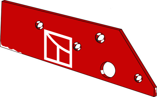 38.0052 Pflugteil Anlage - links (PR1.037.01) 38.0052 Pflugteil Anlage - links (PR1.037.01) passend für Vogel und Noot