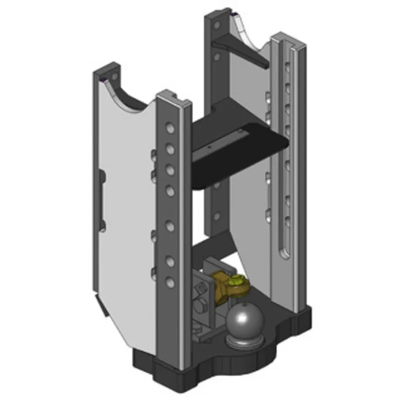Anhängebock mit K80 für Case CS CVX Scharmüller Anhängebock Scharmüller mit K80 unten für Case CS CVX
