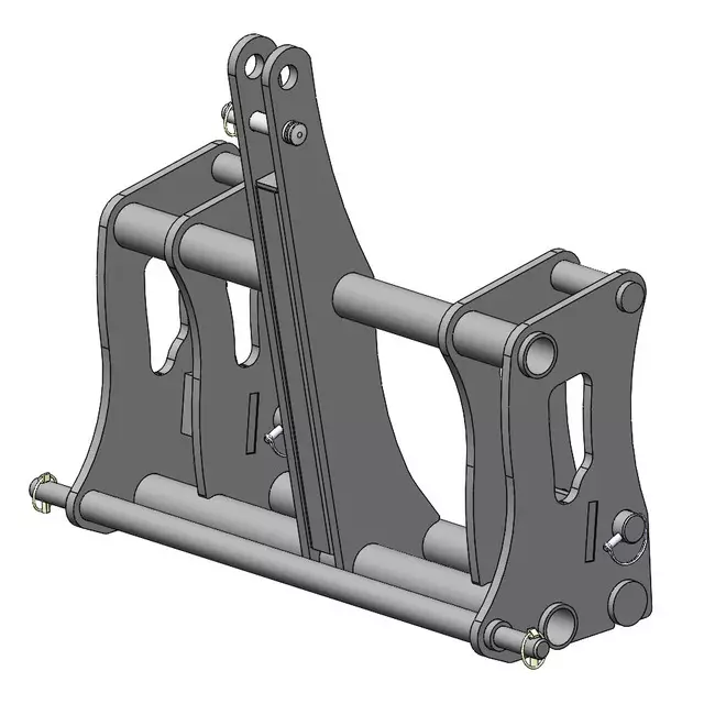 Schnellwechselrahmen 3 PTS CAT2 auf GIANT TENDO Agri-Power Schnellwechselrahmen von 3 PTS CAT2 auf GIANT TENDO 442571