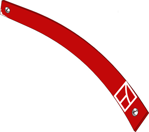 38.0139 Pflugteil Streichblech-Streifen - rechts (PR3.001.03) 38.0139 Pflugteil Streichblech-Streifen - rechts (PR3.001.03) passend für Vogel und Noot