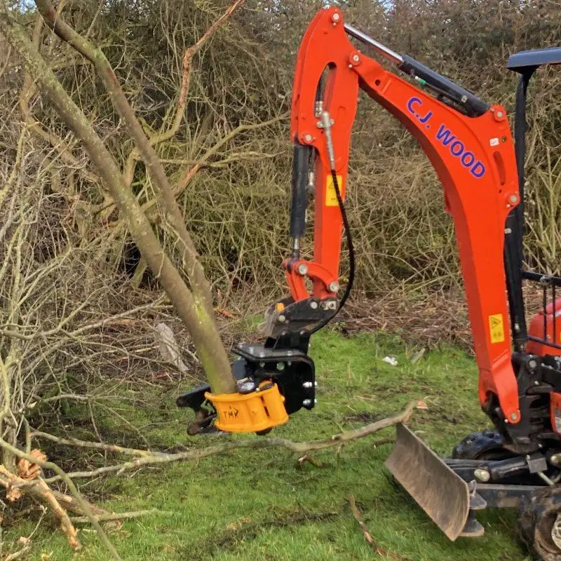 Baumschere TMK 150 Fällgreifer Baumschere TMK 150