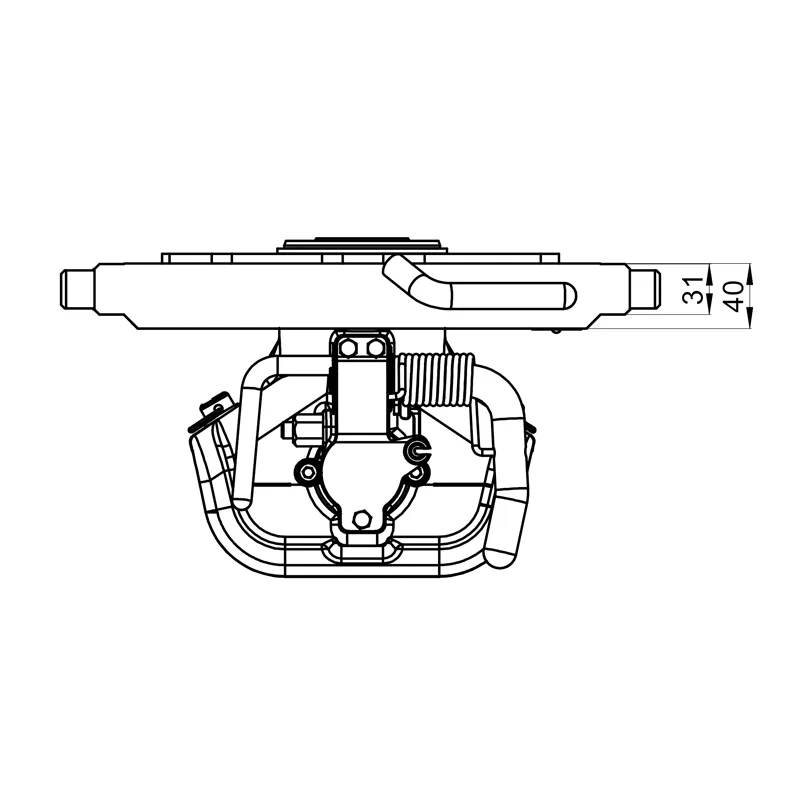 Anhängekupplung Scharmüller 03.3303.221 330 mm