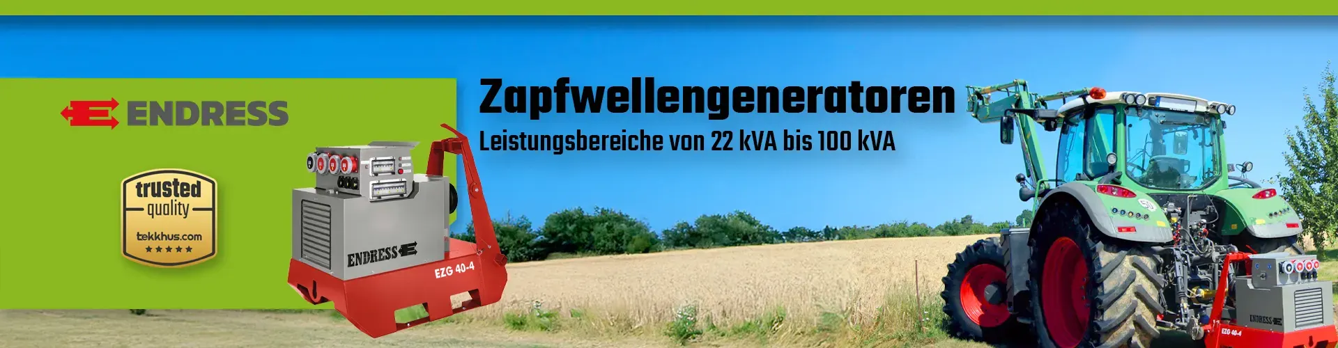 Endress-Zapfwellengeneratoren bei TEKKHUS