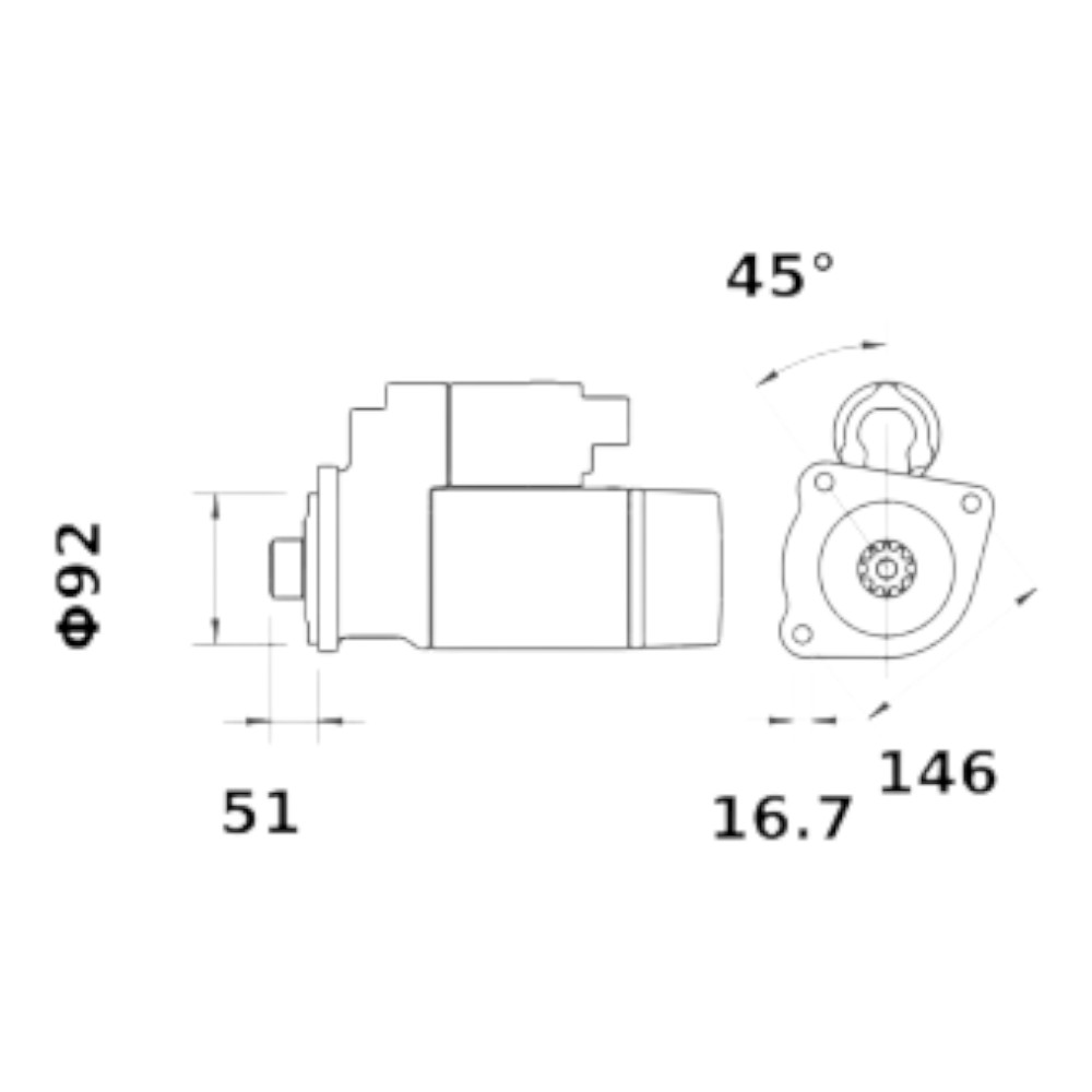 MAHLE Anlasser, Starter