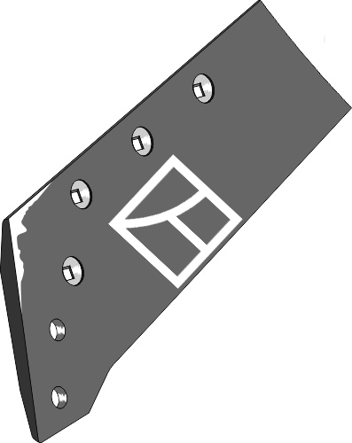 35.0097 Pflugteil Wechselspitzenschar - 16'' - links (173613) passend für Grégoire Besson