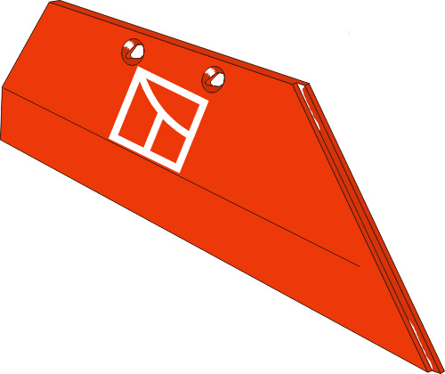 43.0004 Pflugteil Schar-Hinterteil - rechts (024106) passend für Niemeyer