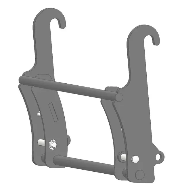 Agri-Power Schnellwechselrahmen von JCB Q-FIT auf FAUCHEUX BLANC 414417