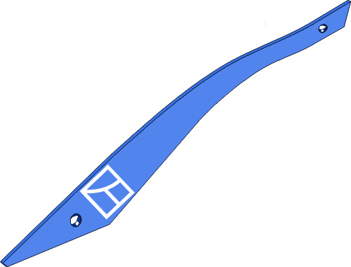 37.0160 Pflugteil Streichblech-Streifen SRP330WL4 - links (2759.06.02) 37.0160 Pflugteil Streichblech-Streifen SRP330WL4 - links (2759.06.02) passend für Rabe