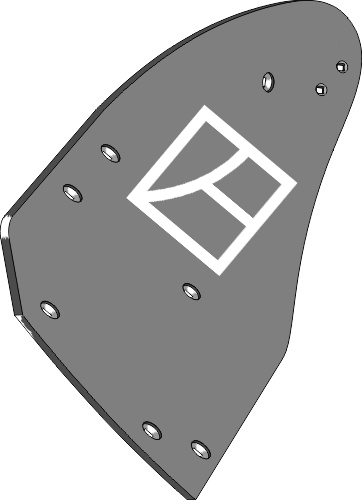 P134491 Pflugteil Streichblech-Hinterteil C40B L - links (3441141) 32.0072 32.0072 Pflugteil Streichblech-Hinterteil C40B L - links (3441141) passend für Lemken