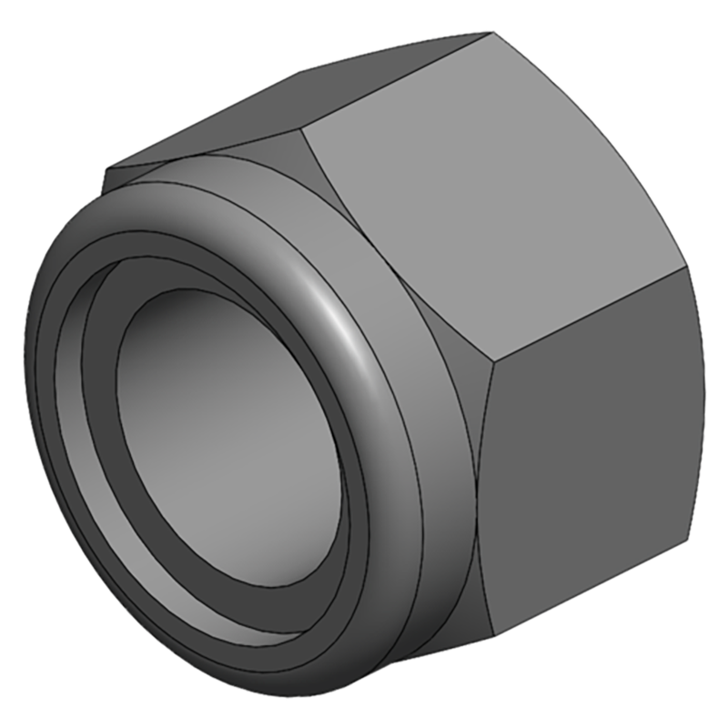 Scharmüller Stopmutter M16 DIN 985 8.8 vz. #20.120.161 Ersatzteil Scharmüller Stopmutter M16 DIN 985 8.8 vz. #20.120.161
