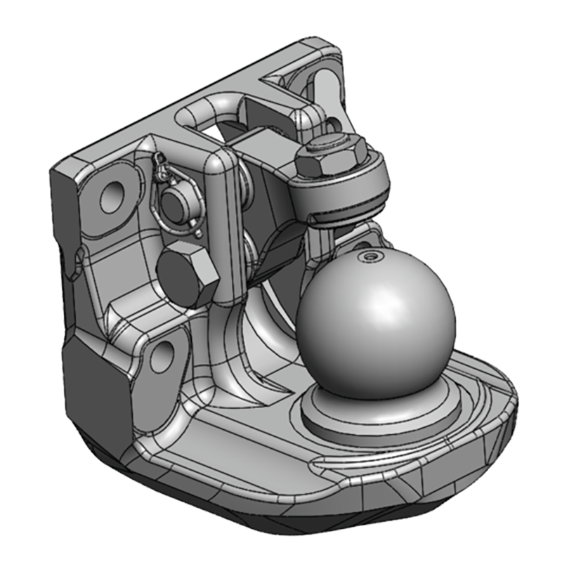 Scharmüller Kupplungswinkel #00.670.07.0-A11 Anhängetechnik Scharmüller Kupplungswinkel #00.670.07.0-A11