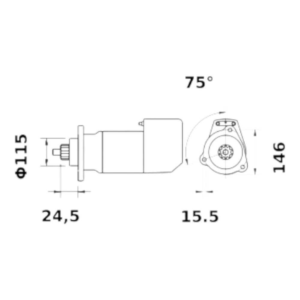 MAHLE Anlasser, Starter