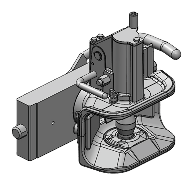 Traktorentechnik Anhängetechnik Scharmüller Zugmaul Standard mit Adapterplatte #03.3343.221-A02 Traktorentechnik Anhängetechnik Scharmüller Zugmaul Standard mit Adapterplatte #03.3343.221-A02