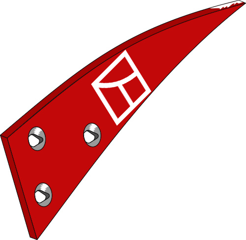 38.0134 Pflugteil Streichblech-Streifen - links (PR0.002.04) 38.0134 Pflugteil Streichblech-Streifen - links (PR0.002.04) passend für Vogel und Noot