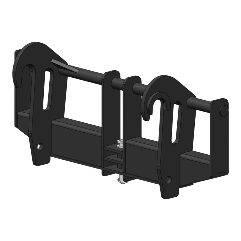 Adapterrahmen Case, New Holland auf Merlo ZM2 – Produktbild 1 Adapterrahmen Case, New Holland auf Merlo ZM2 – Adapteransicht 1