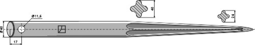 Frontladerzinken 1200mm