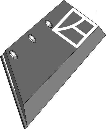 32.0180 Pflugteil Schar-Hinterteil 11x150 SB58D L - links (3352139) passend für Lemken