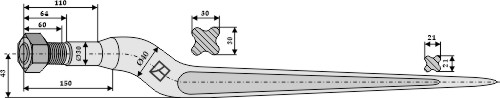 Silozinken 920mm