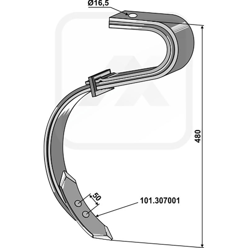 Landwirtschaft Bodenbearbeitung Grubber Schare & Leitbleche Zinken mit Schar - 2 1/2 Lagig Ventzki Landwirtschaft Bodenbearbeitung Grubber Schare & Leitbleche Zinken mit Schar - 2 1/2 Lagig Ventzki