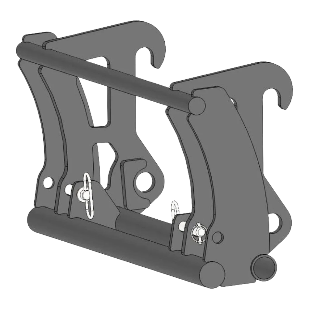 Adapterrahmen Schäffer 4350-9380 auf Euro – Adapteransicht 1