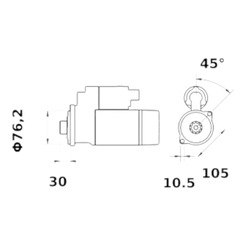 MAHLE Anlasser, Starter