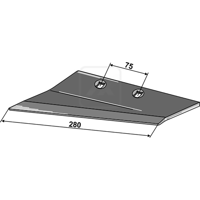Landwirtschaft Bodenbearbeitung Grubber Schare & Leitbleche Ersatzflügel für Flügelschar, links Regent Landwirtschaft Bodenbearbeitung Grubber Schare & Leitbleche Ersatzflügel für Flügelschar, links Regent