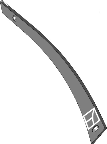 32.0111 Pflugteil Streichblech-Streifen BS20 R - 740 - rechts (3444034) passend für Lemken